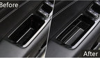 Front Door Handle Pocket Organizer Side Storage Box Insert Glove for Ford Edge 2015 2016 2017 2018 2019 2020 2021 2022 2023 2024 2025 2026, 2pcs