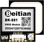 9th Generation Beidou GPS Module Antenna GNSS Racing Drone Flight Controller FPV Unmanned Aerial Vehicle Fixed-Wing BK Series (BK-881)