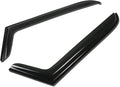 Rain Guards Tape-On Compatible with 1997-2006 Jeep Wrangler TJ 2pcs Window Visor Deflector
