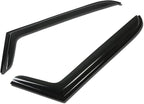 Rain Guards Tape-On Compatible with 1997-2006 Jeep Wrangler TJ 2pcs Window Visor Deflector