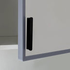 Slimline Cabinet Door Edge Protector, 3/4" Self Adhesive Peel and Stick Rubber Edge Guards, Flexible U Shaped Strips for Kitchen & Garbage Drawer Fronts, Edge Trims for Desks and Shelfves, Grey, 10Ft