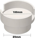 Couch Cup Holder Adapter – Universal Sofa Drink Expander for Large Mugs, Tumblers & Bottles – Spill-Proof Recliner Caddy for Living Room, RV & Boat (Gray, Base 89MM(3.5IN))