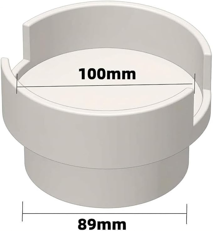 Couch Cup Holder Adapter – Universal Sofa Drink Expander for Large Mugs, Tumblers & Bottles – Spill-Proof Recliner Caddy for Living Room, RV & Boat (Gray, Base 89MM(3.5IN))