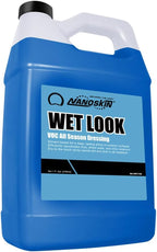 WET LOOK All Season Dressing 1 Gallon - Exterior Rubber & Plastic Solvent Based Dressing for Car Detailing | Produces a Deep, Rich, Long lasting shine | Safe For Cars Trucks, Motorcycles, RVs