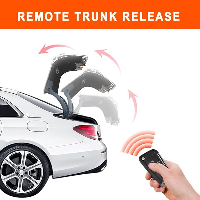 Car Alarm System with Remote Starter and Engine Start Stop Push Button (Without Siren (Connect to car Horn))