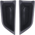 Rear Door Side Storage Box Compatible with Audi Q4 E-Tron 2022 2023 2024 2025, 2PCS Car Back Door Side Armrest Grab Handle Groove Storage Organizer Tray Pocket Slot Mat Insert ABS Accessories