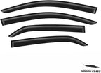 Voron Glass Tape-on Rain Guards for Toyota Camry 2007-2011, Window Deflectors, Vent Window Visors, 4 Pieces - 100882