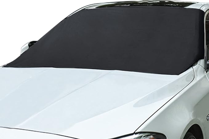Sun Protector for Car Windshield, (82 x 47 inches) Automotive Exterior Accessories Windshield Cover Snow Ice Hail Protector Car Cover Oxford Fabric Heat & Sag-Proof Windshield Frost Cover
