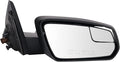 Passenger Side Mirror Assembly Power Paint to Match Textured Non Foldaway Compatible with 2011-2012 Ford Mustang