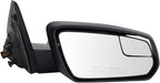 Passenger Side Mirror Assembly Power Paint to Match Textured Non Foldaway Compatible with 2011-2012 Ford Mustang