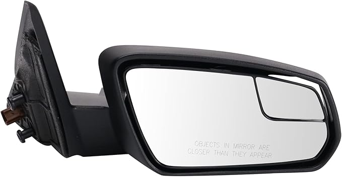 Passenger Side Mirror Assembly Power Paint to Match Textured Non Foldaway Compatible with 2011-2012 Ford Mustang