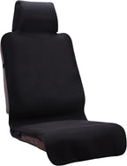 Premium Waterproof Seat Cover Towel Protector Neoprene Universal Fit, Upgraded 100% Washable & Removable Non-Slip Sweat Carseat Towel Covers, Perfect for Gym/Yoga/Workout（Black,1PCS