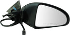 Passenger Side Mirror Assembly Electric Adjustment Non-Heated No Memory Textured Compatible with 2005-2009 Pontiac G6 GM1320291