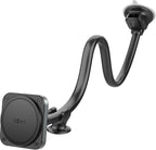 for Magsafe Car Phone Mount 14-Inch Gooseneck Long Arm Extension, Universal Windshield Dashboard Industrial-Strength Suction Cup Car Phone Holder with Strong Magnets (2026 Upgraded for Magsafe)