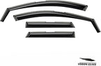 Voron Glass in-Channel Extra Durable Rain Guards for Hyundai Santa Cruz 2022-2026, Window Deflectors, Vent Window Visors, 4 Pieces - 200573