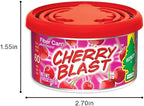 Car Air Freshener | Fiber Can Provides Long Lasting Scent for Auto or Home | Recycled Fiber | Cherry Blast, 4 Air Fresheners