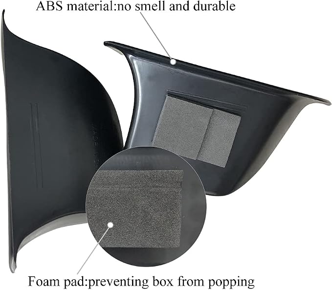 Front Row Door Organizer Grab Tray Compatible with Kia Sorento 2016 2017 2018 2019 2020 ABS Tray Armrest Phone Container Handle Pocket Insert Glove Pallet