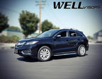 Window Visors Wind Deflectors Compatible with Acura 2013-2018 RDX with Chrome Trim Rain Guards 3-847AC004