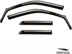 Voron Glass in-Channel Extra Durable Rain Guards for Trucks Dodge Ram 1500 2009-2018 Quad Cab, Window Deflectors, Vent Window Visors, 4Pieces - 230099