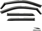 Voron Glass in-Channel Extra Durable Rain Guards for Dodge Durango 2011-2026, Window Deflectors, Vent Window Visors, 4 Pieces - 200486