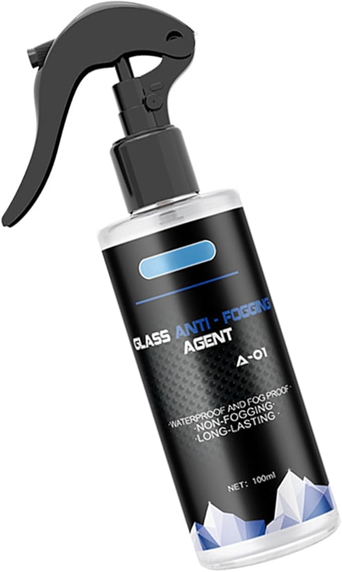 Fast Acting Quick Clear Anti Fog Sprayed for Car Windshield Instantly Misting Removal Liquid Safe Night Driving