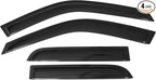 Tape On Window Visors Fits for 2002-2006 Honda CR-V All Models, Side Auto Window Wind Deflectors, Ventshade, Rain Guards for Cars/Trucks
