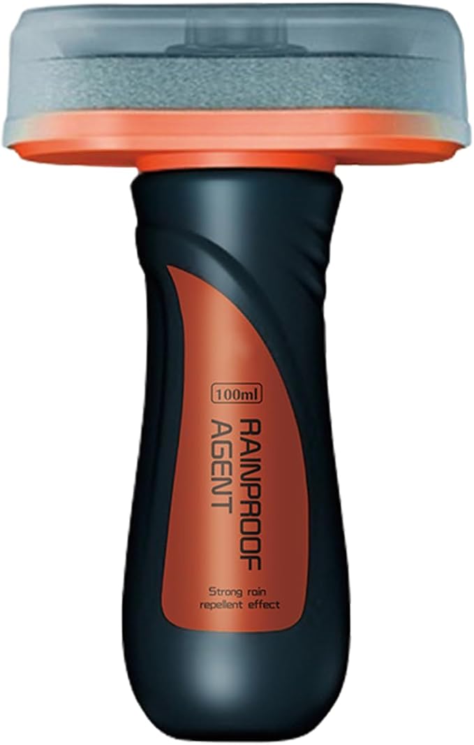 Car Windshield Cleaner, Oil Film Remover for Car Window, 100ml Automotive Glasses Anti-Rain Agent with Built-in Brush, Auto Glass Cleaner for Car, Truck, SUV