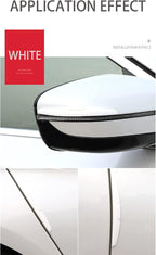 Car Door Edge Guards - Anti-Scratch Rubber Bumper Protectors - 8-Pack for All Vehicles(Sedan, Truck, SUV) - Easy to Install with Strong Adhesive（White