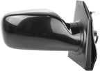 Passenger Side Mirror Assembly Electric Adjustment Non-Heated No Memory Black Compatible with 2003-2008 Toyota Corolla LE S TO1321179