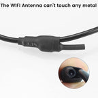 WiFi Car Backup Camera, 5G 720P HD Car License Plate Rear/Front View Reverse Camera for iPhone iPad Android Smart Phones Tablets Which Support Double Band WiFi