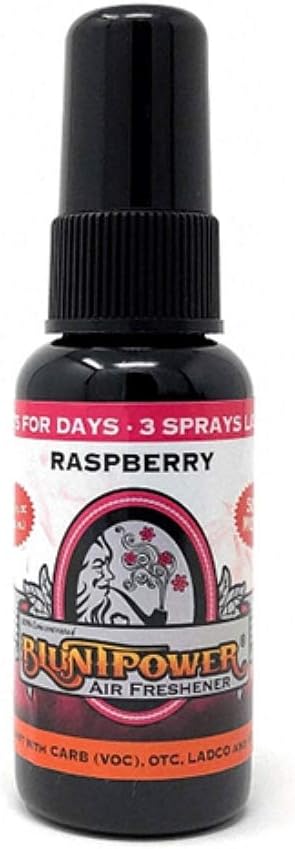 (Raspberry, 1 Pack) Concentrated Air Freshener for Room and Car Spray - Oil-Based Diffuser Spray Bottle - Long-Lasting Bathroom Spray, Car Freshener, & Odor Eliminator Spray