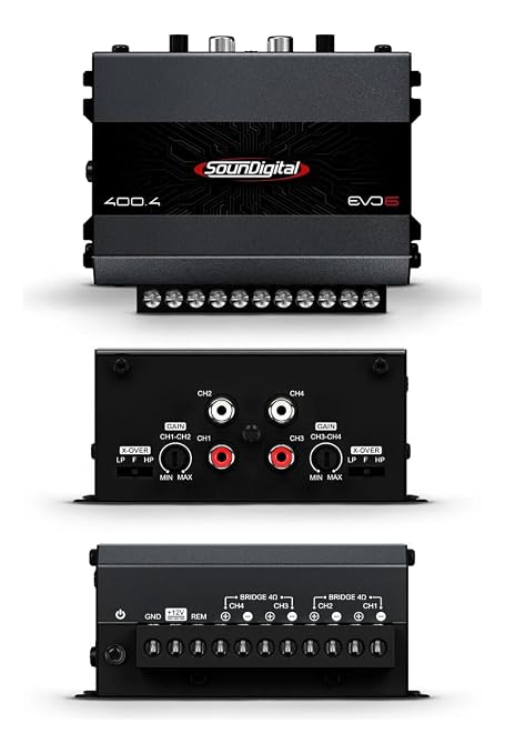 Amplifier (400W 4 Channels)