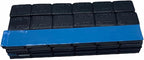 Stick On Wheel Weights - 0.50-Ounce, Black Colored Coating, Blue Adhesive Tape - Professional Quality Tire Balancer Stickers - Durable Car, Vehicle, Automobile Accessories, Parts - Pack 2160
