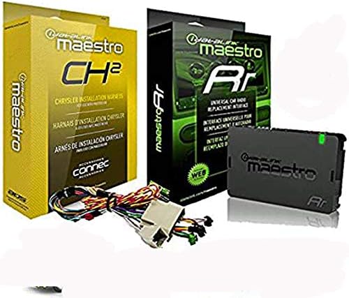 Maestro HRN-RR-CH2 Plug and Play Radio Replacement Harness & Steering Wheel Interface for Select Compatible 05-09 Chrysler (ADS-MRR or ADS-MRR2 Module Required) (Discontinued)