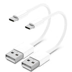 6Inch iPhone 17 16 15 Fast Car Charger Cord, [MFi Certified] 30W USB to USB C Carplay Cable Short, 2 Pack 0.5 Foot Type C Charge Cord for iPhone 17 16 15 Pro Max Plus, iPad Pro, Galaxy,Moto G,LG,Pixel