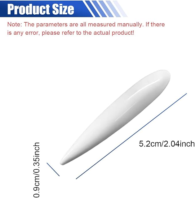 Craedli 12PCS Car Door Edge Guard Anti-Collision Strips, Bullet Head Anti-Scratch Car Door Bumper Protector Trim Strip, Universal Self Adhesive Auto Exterior Doors Edge Protector for Truck SUV (White)