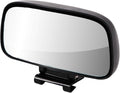 Add On Blind Spot Mirror, Convex Rear View Wide Angle Rectangle Framed HD Glass Adjustabe Mirror Upon Mirror for Car, SUV and Truck (SPECIFIC fit, Black, 1 Pack)