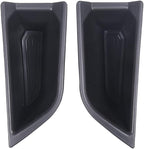 Front Door Side Storage Box Compatible with Audi Q4 E-Tron 2022 2023 2024 2025, ABS Car Front Door Side Armrest Grab Handle Groove Storage Organizer Tray Pocket Slot Mat Insert Accessories