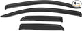 Tape On Window Visors Fits for 2007-2021 Toyota Tundra Double Cab, Side Auto Window Wind Deflectors, Ventshade, Rain Guards for Cars/Trucks