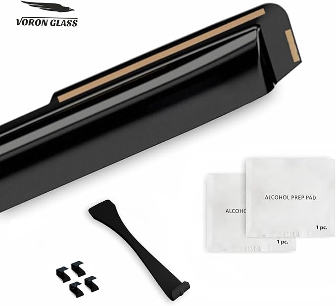 Voron Glass in-Channel Extra Durable Rain Guards for Nissan Murano 2015-2024, Window Deflectors, Vent Window Visors, 4 Pieces - 200483