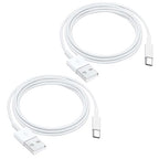 2 Pack 10FT Carplay Car Cable USB A to USB C Cable for iPhone 16E 15 16/16 Pro 16 Max/16 Plus, iPad 10th Gen, iPad Pro 12.9/11, iPad Air 5/4th, Mini 6th Gen, AirPods Pro (2nd) Charger Cord Replacement