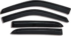 Side Window Visors rain Guards Vent Deflectors Compatible with Dodge Ram 1500 Crew Cab 2009-2018, Ram 2500/3500 Crew/Mega 2010-2025, 2019-2024 Ram 1500 Classic Crew, Window Rain Guard 94109