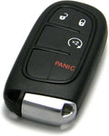 OEM Electronic 4-Button Smart Key Fob Remote Compatible with 2013-2018 RAM Truck (FCC ID: GQ4-54T, P/N: 56046956)