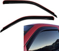 Extra Durable in-Channel Vent Window Visor, Fits 1999-2006 Chevrolet Silverado & GMC Sierra 1500/1500 HD/2500/2500 HD & 3500, 2007 Classic Models, Regular/Extended/Crew Cab, Smoke, 2-Pcs