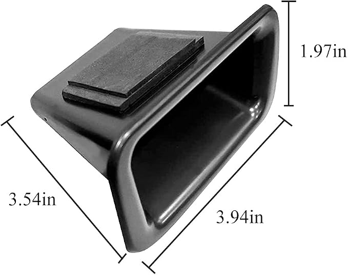 Front Row Door Organizer Compatible with Ford Explorer 2011 2012 2013 2014 2015 Armrest Storage Tray Phone Container Handle Pocket ABS Tray Insert Glove Pallet