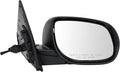 Passenger Side Mirror Assembly Manual Textured Paint to Match Compatible with 2010-2013 Kia Forte
