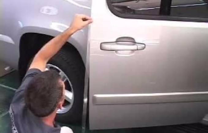 Car Door Edge Paint Protection Film PRE-Cut Strips (4 Doors) Car Door Protector Edge Guard Scratch 8mil Clear Invisible Universal Car Truck (4 Doors) Made in USA