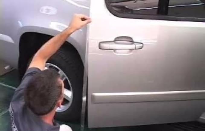 Car Door Edge Paint Protection Film PRE-Cut Strips (5 Doors) Car Door Protector Edge Guard Scratch 8mil Clear Invisible Universal Car Truck (5 Doors) Made in USA