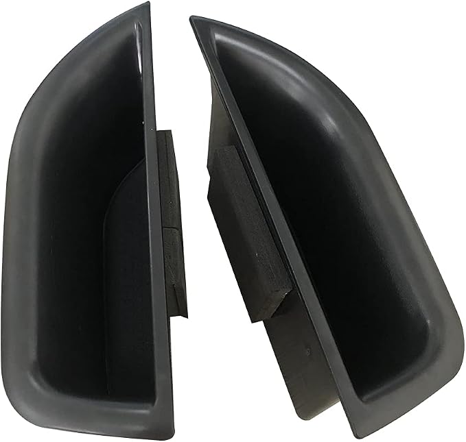 Black Front Row Door Side Storage Box Handle Pocket Armrest Phone Container Fits on Mercedes Benz E Class E350 E400 E500 E63 AMG W212 2010 2011 2012 2013 2014 2015