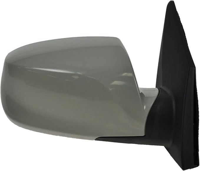 Passenger Side Mirror Manual Fold Power Paint to Match Smooth Black Compatible with 2010-2015 Hyundai Tucson HY1321174